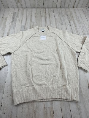Women s American Eagle Crew Neck Sweater Beige/Tan Size Large Super soft NWT