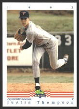 1992 Classic Best #105 Justin Thompson