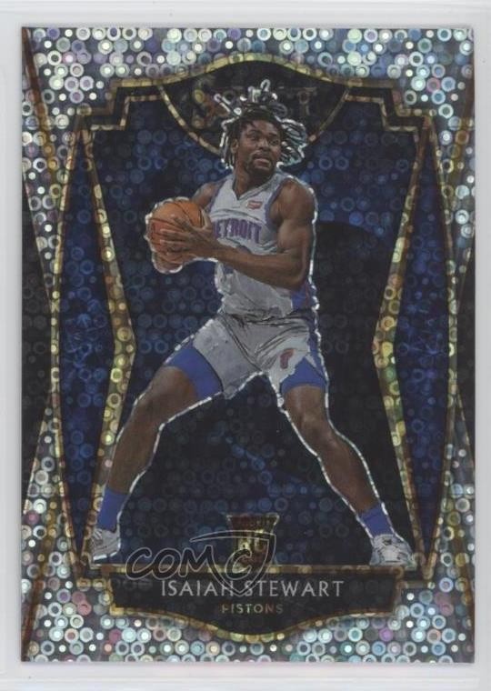 2020-21 Panini Select Premier Level Disco Prizm Isaiah Stewart #191 0kr0