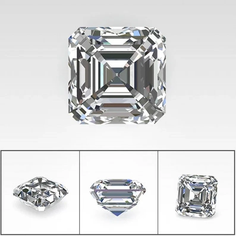1.50ct Asscher Cut Lab Grown Diamond Loose Stone E/VS Clarity IGI Certified CVD - Image 2 of 4
