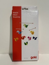 Goki Wooden Whimsical Baby Crib Mobile - Dragons