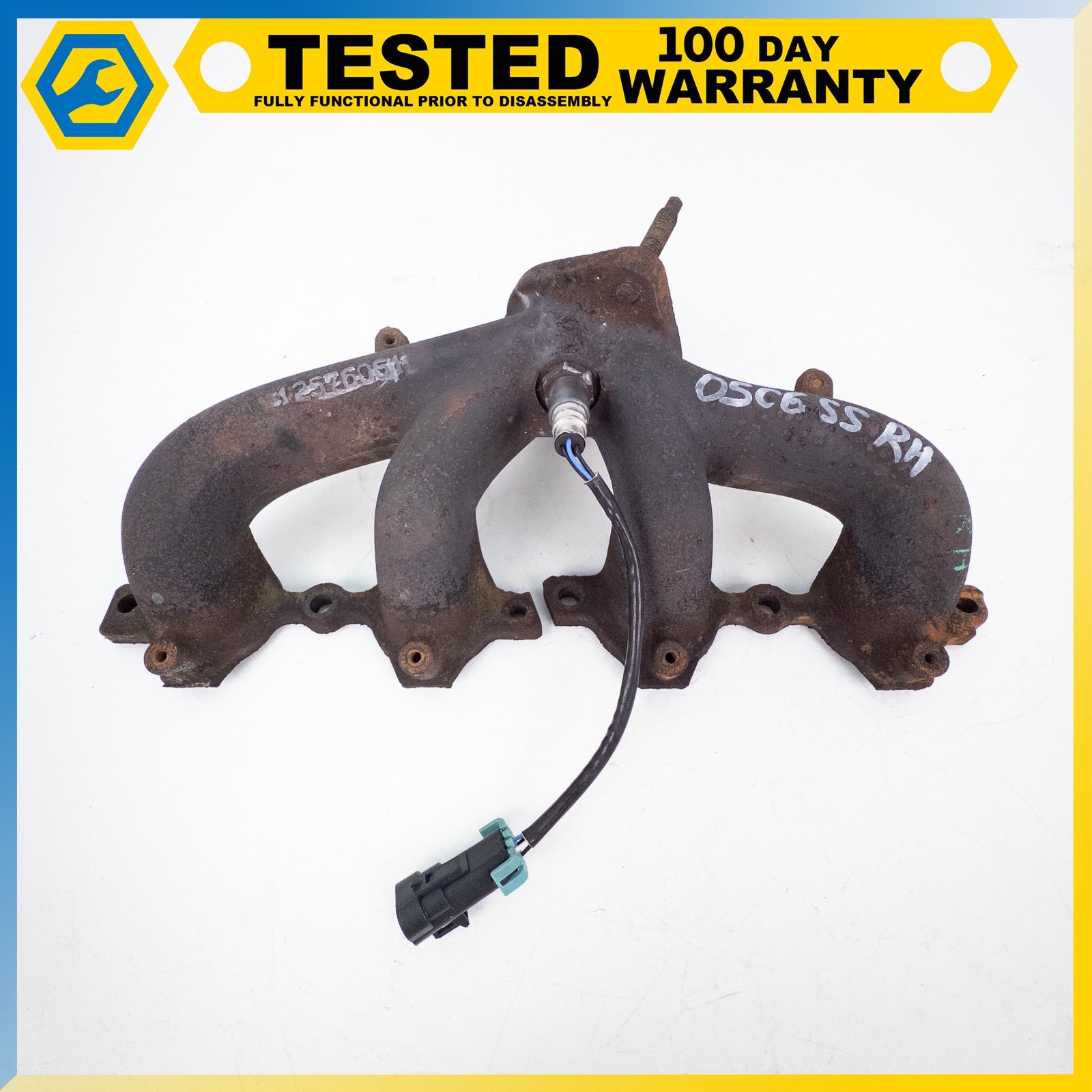 05-07 CHEVROLET CORVETTE C6 6.0L LS2 RIGHT & LEFT EXHAUST MANIFOLD SET OEM