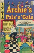 Archie's Pals 'n' Gals #90 VG+ 4.5 1974 Stock Image Low Grade