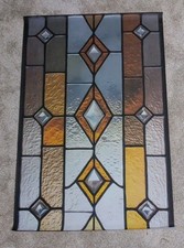 Privacy Window Film Static Cling Stained Glass 36" X 23"