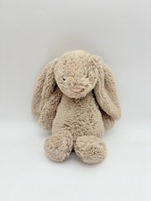 Jellycat Bashful Beige Bunny Plush Doll Medium London Medium Cute 12"
