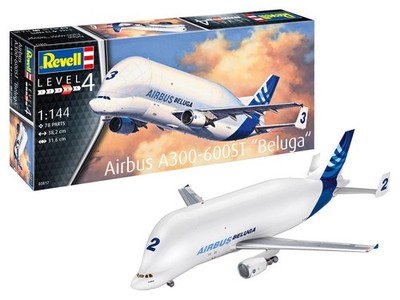 Airbus A300-600ST Airbus Beluga 1:144 Bausatz Frachtflugzeug - Revell 03817