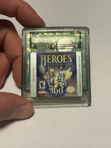 Nintendo Gameboy Game Boy 1998  Heroes Of Might And Magic Tested And Works