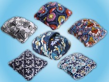 Vera Bradley Convertible Pillow to Blanket w/Trolley Strap 45 x 60 Travel  NWT