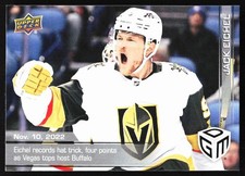 2022-23 Upper Deck Game Dated Moments Jack Eichel /599 Vegas Golden Knights #15