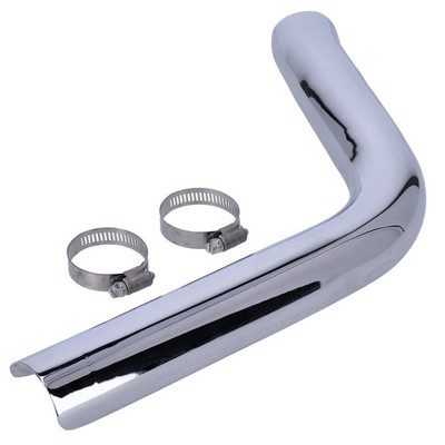 Paughco, rear heat shield. Chrome