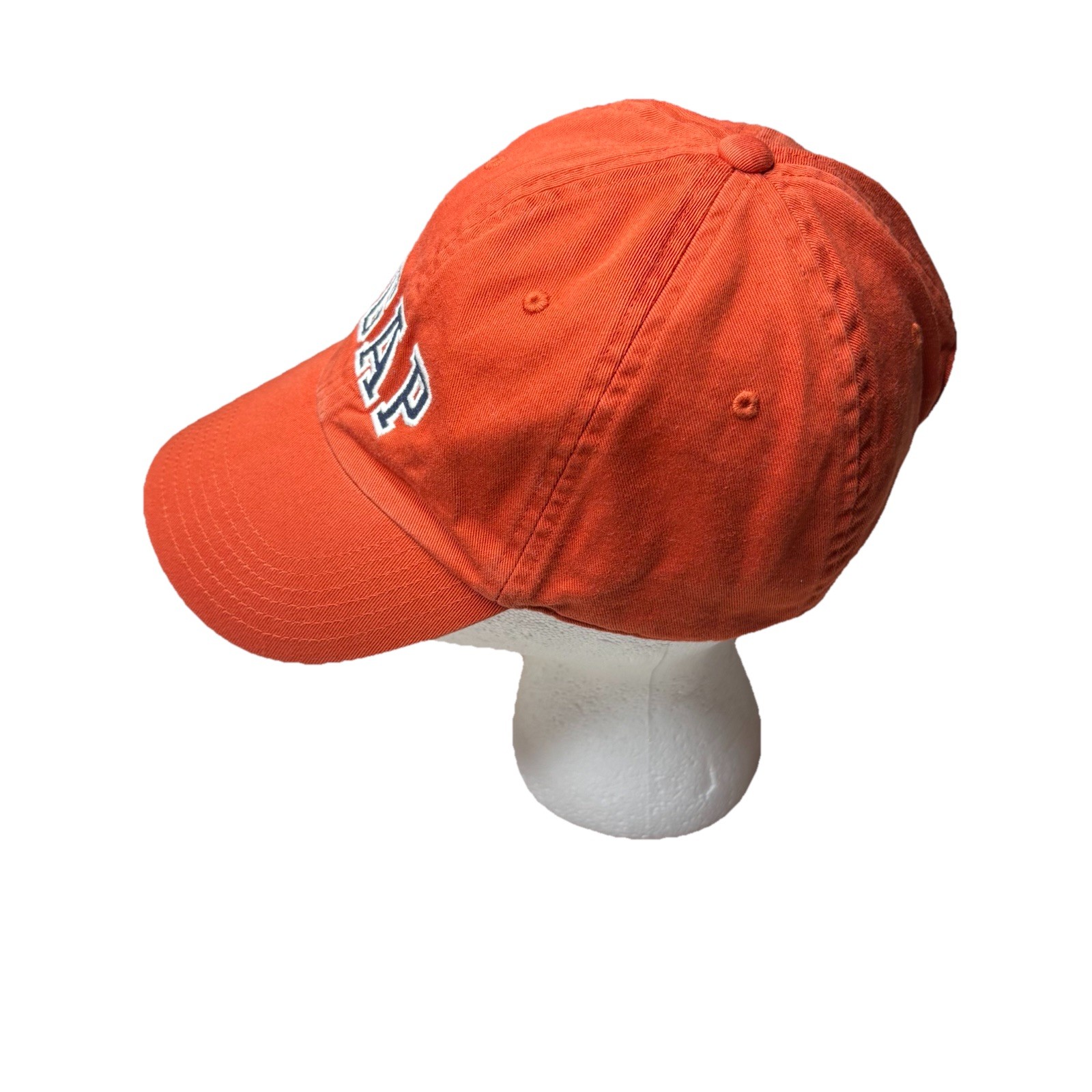 Gap Slideback Baseball Cap Orange Adjustable Embr… - image 2
