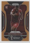 2022 Panini Prizm World Cup Qatar Orange Prizm /25 Abdulaziz Hatem #185