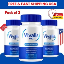 Vivalis Advanced Vitality Support Supplement Maximum Strength Formula 60 Pills