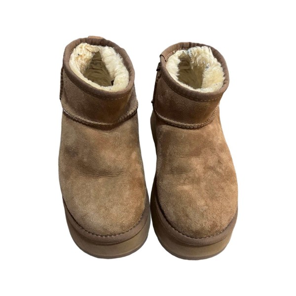 UGG Platform Sheepskin Boots Size 39 Good Condition #49311