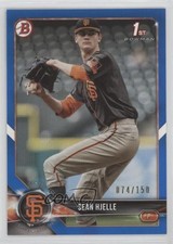 2018 Bowman Draft Blue 74/150 Sean Hjelle #BD-139 6fs