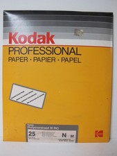 KODAK POLYCONTRAST III RC N SEMI-MATTE 25-SHEET 8"x10" SEALED, NEW OLD STOCK