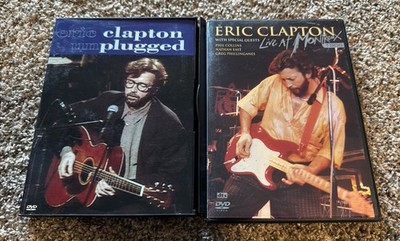 Lot Of Two  Eric Clapton DVDs Unplugged & Live At Montreux 1986 W Guests