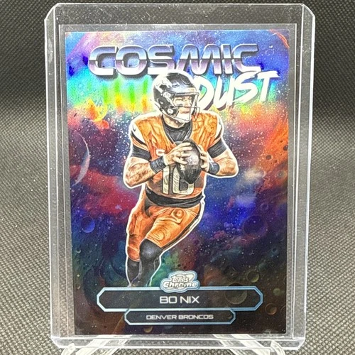 2025 Topps Cosmic Chrome Bo Nix Base (RAW)