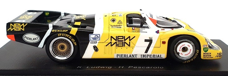 Spark 1/43 Scale S0998 - Porsche 956 #7 Winner Le Mans 1984