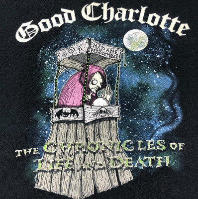 Good Charlotte the Chronicles of Life and Death T-Shirt Full Size TS613