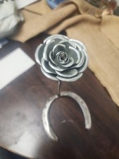 Handcrafted Metal Rose   Welded Steel Flower ...