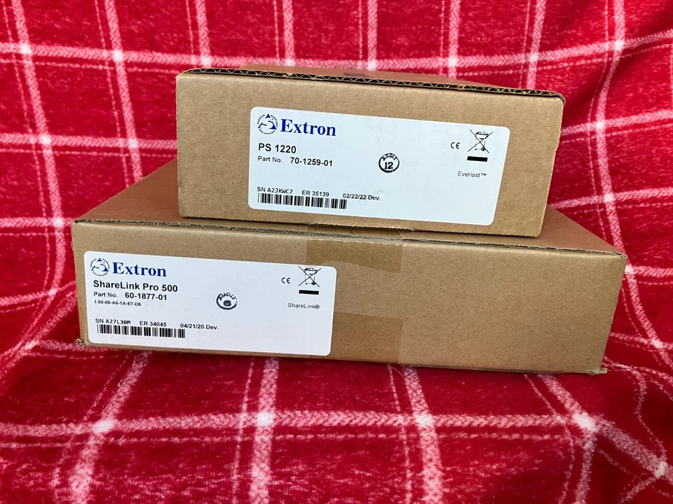 Extron Sharelink Pro 500 INCLUDES AC Adapter - BOTH BRAND NEW IN BOX - Image 2 of 4