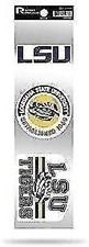 LSU Tigers 3 Piece Retro Spirit Decals Premium Throwback Stickers