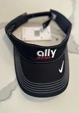 Adidas Ally Do It Right Adjustable Strap Black Visor Hat Adult Unisex