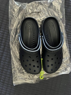 CROCS Classic Clog Slip On  Slate NAVY Unisex / Men's 11 Women's 13 and 5 jibits