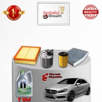 Wartungsset 4 Filter Und ÖL Mercedes Klasse A 220 D W176 120KW Ab 2012