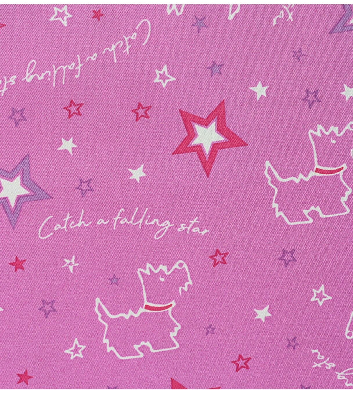 Brand New Radley Foldaway Tote Bag - Catch A Falling Star In Rose Pink RRP £16. image 4