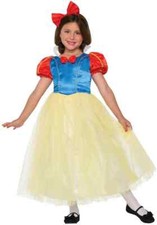Charming Princess Snow White Fairy Tale Fancy Dress Up Halloween Child Costume