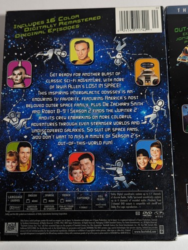 Lost in Space - Season 2: Vol 1, Season 3: Vol. 2 & 2 DVD Box Sets. Free Ship - Picture 4 of 9