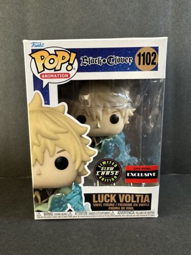 Luck Voltia CHASE GITD Black Clover AAA Anime Exclusive Funko POP! + Protector - 第 1/9 張圖片