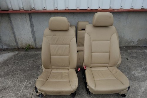 BMW 5er E61 LCI Touring Sitze Innenausstattung Leder Beige Vordersitze Rückbank