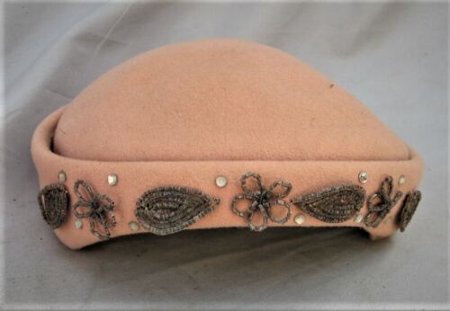 Vintage Ladies Hat - Eva Mae Modes Hat Henry Pollak Co. - Afbeelding 1 van 7