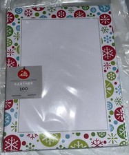 Gartner Studios Holiday Christmas Stationery 100 Count Sealed New
