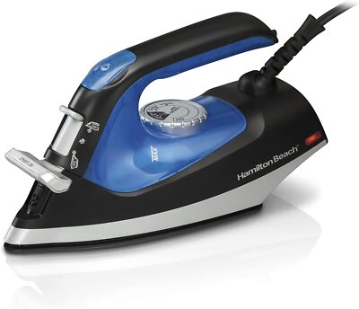 Hamilton Beach Iron 2-in-1 Handheld Iron & Garment Steamer for Clothes OFFER!