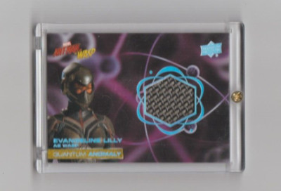 Marvel Ant Man and The Wasp Wardrobe Card Evangeline Lilly Hope Wasp #QM16 (01)