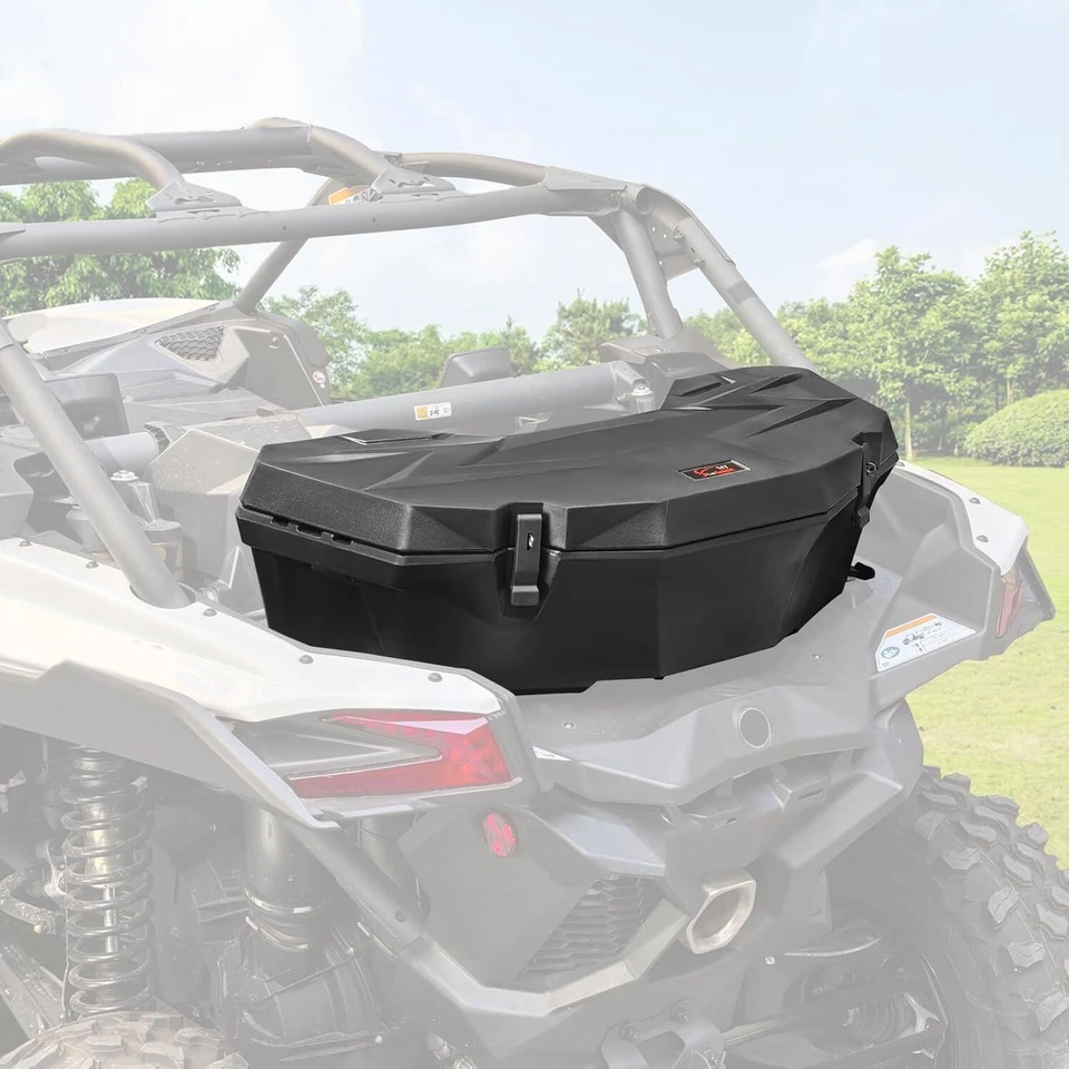 For Can-Am Maverick X3 Outlander 8 Gal 30L Storage Cargo Box Black #715003879 Foto 2 de 4