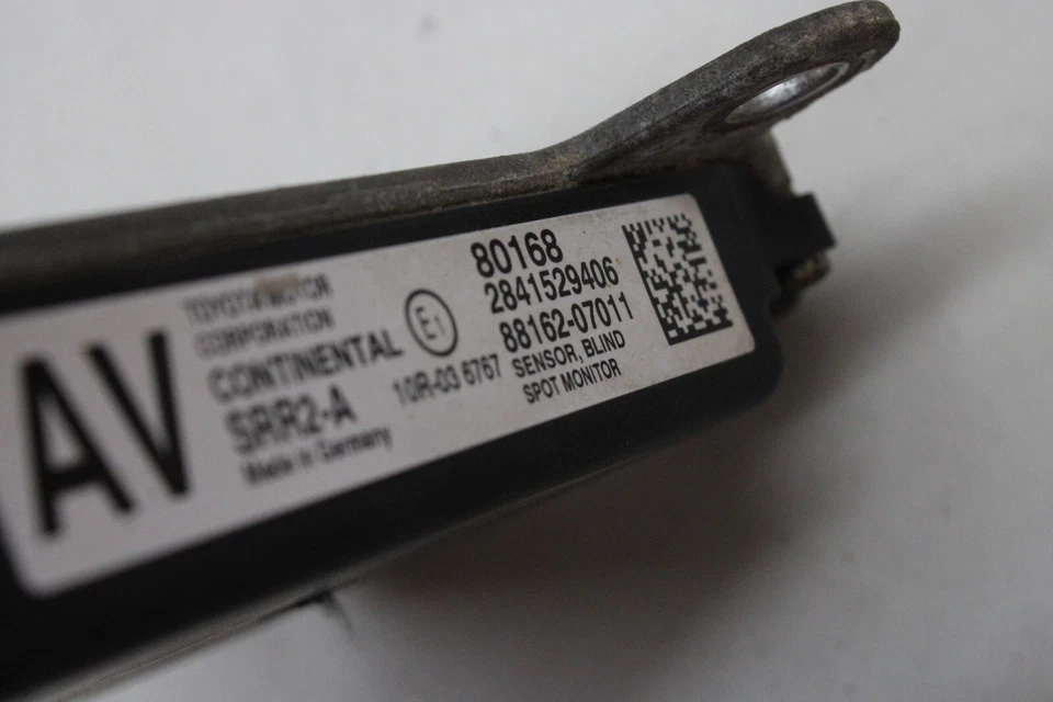 Toyota Avalon Limited 2014 sensor de punto ciego izquierdo o derecho 88162 07011 OEM 13 Foto 3 de 4