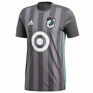 Adidas MLS Minnesota United FC Grey Jersey Grey/White/Blue