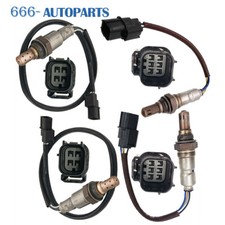 4pcs Oxygen O2 Sensor Upstream+Downstream For Honda Accord Odyssey Acura MDX TSX