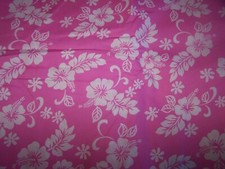 Wet Nose Designs SAFETY BREAK AWAY Dog Collar Tropical Hibiscus Bubblegum Pink