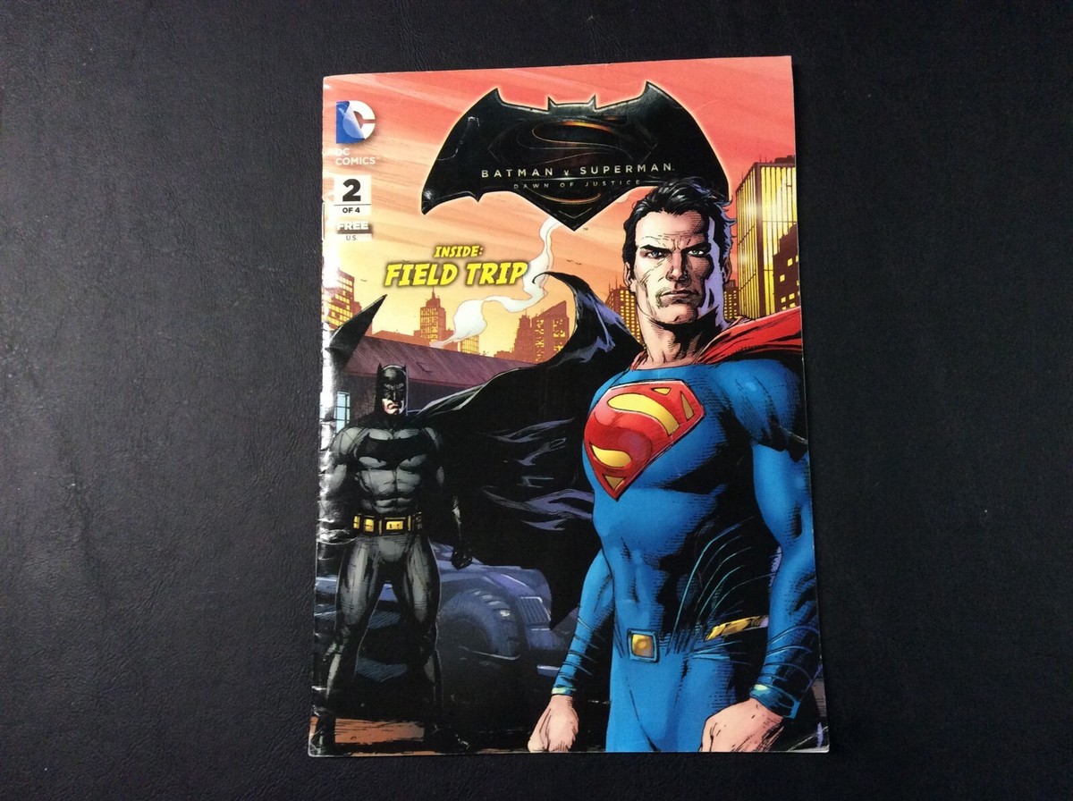 Batman vs Superman Dawn of Justice DC Comics of Inside: Field Trip  (Good)
