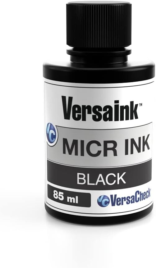 Advanced MICR Black Ink 85ml Top Performance Ink for Check
