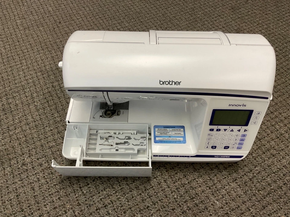 Brother NQ1300PRW Computerized Home Sewing Machine for Parts or Repair - Image 4 of 4