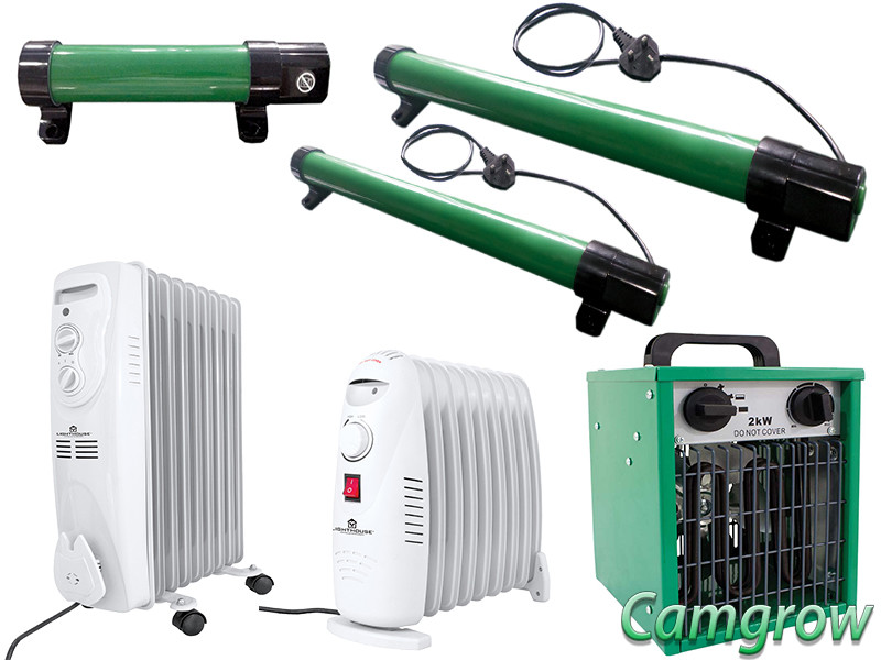GreenHouse u0026amp; LightHouse - ECOHEAT 45W/80W/135W- 2kw Heater - Oil Filled  Radiator | eBay