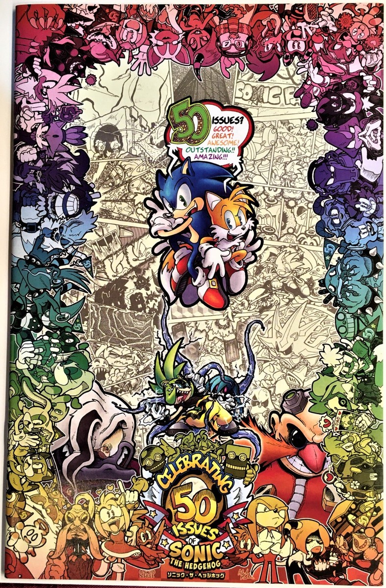 Sonic the Hedgehog #50 Cover D-Jonathan H. Gray (IDW Publishing
