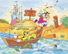 Disney 1985 Grenada - 200th Anniversary Brothers Grimm Miniature Sheet - MNH